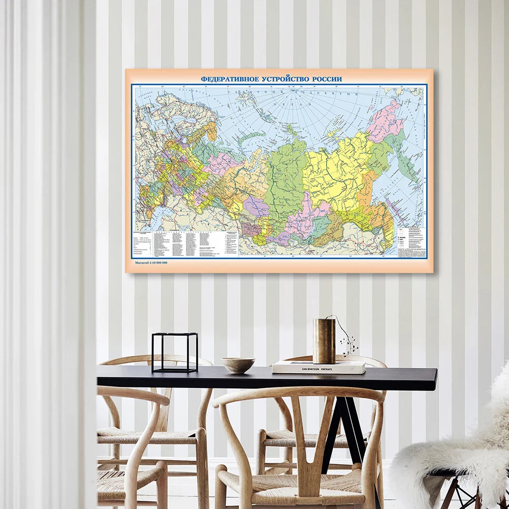Wereldkaart met magnetisch oppervlak – Interactief en leuk