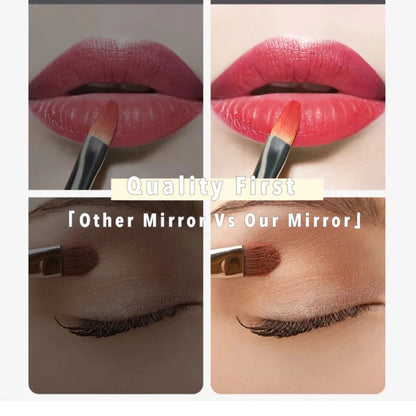 Kleine make-up spiegel met verlichting – Handig voor reisgebruik