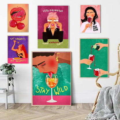 Poster met bospad of natuurpad