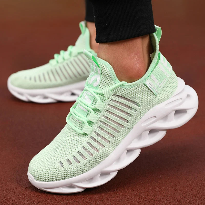 Lichtgewicht heren sneakers in sportieve look