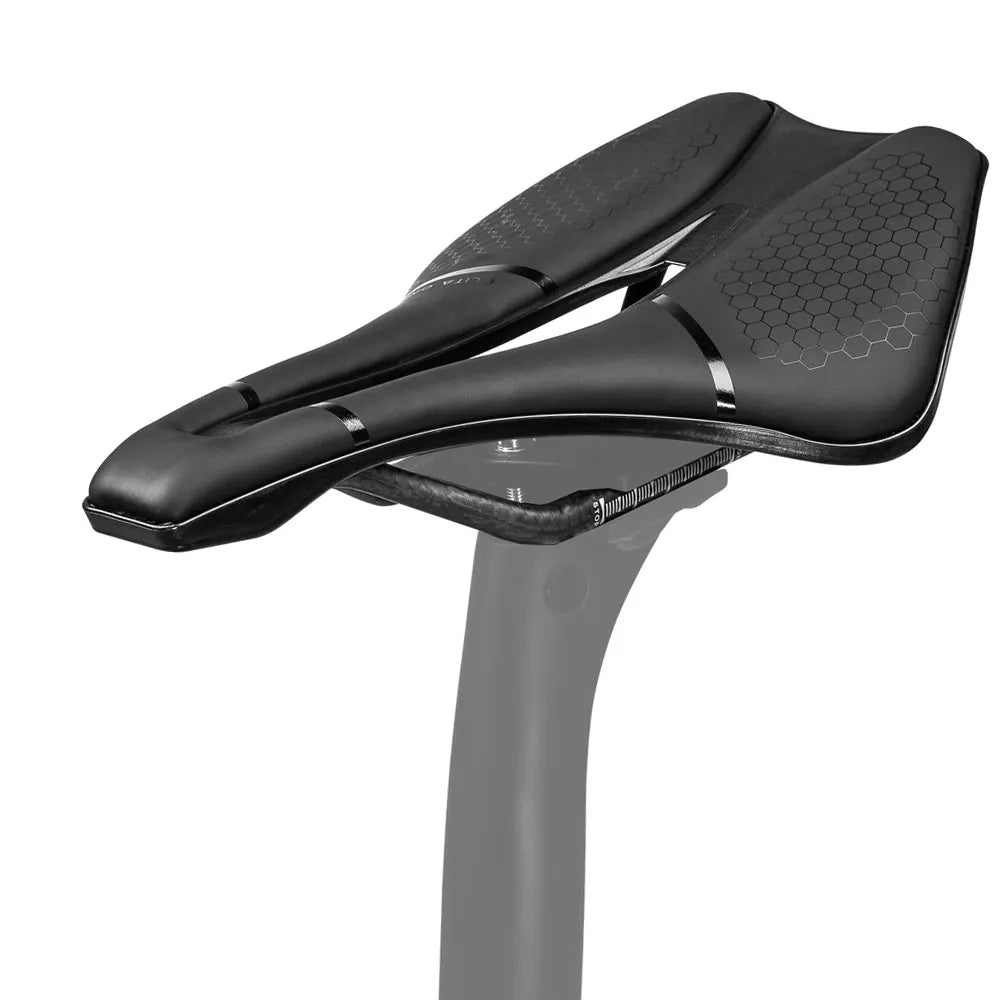 Zadel fiets met luxe afwerking