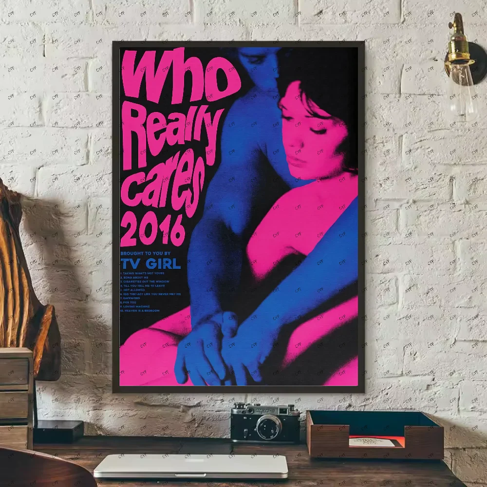 Zwart-wit portretposter