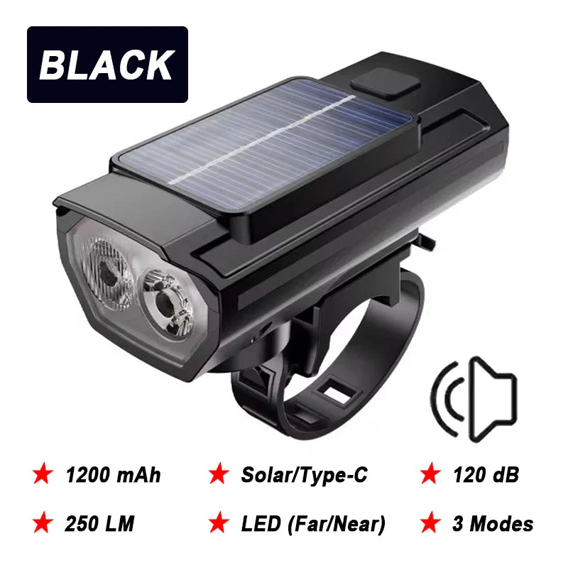 LED fietslamp met groot bereik
