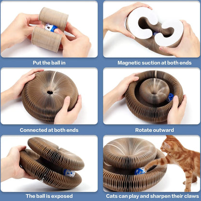 Kattenpaal met wandmontage set – Extra stevig vastgemaakt