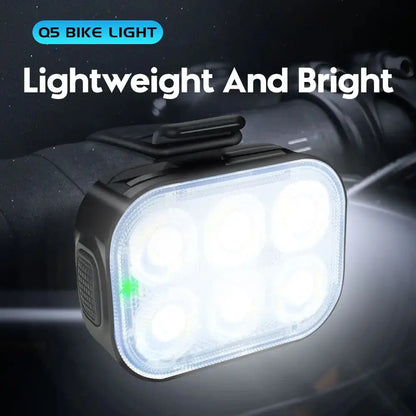 Compacte LED fietslamp met hoge lumenoutput