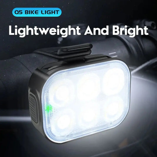 Compacte LED fietslamp met hoge lumenoutput