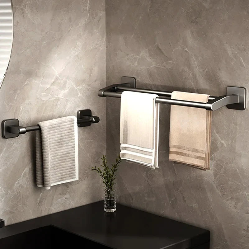 Badkamer handdoek rek met legplank – Voor handdoeken en meer