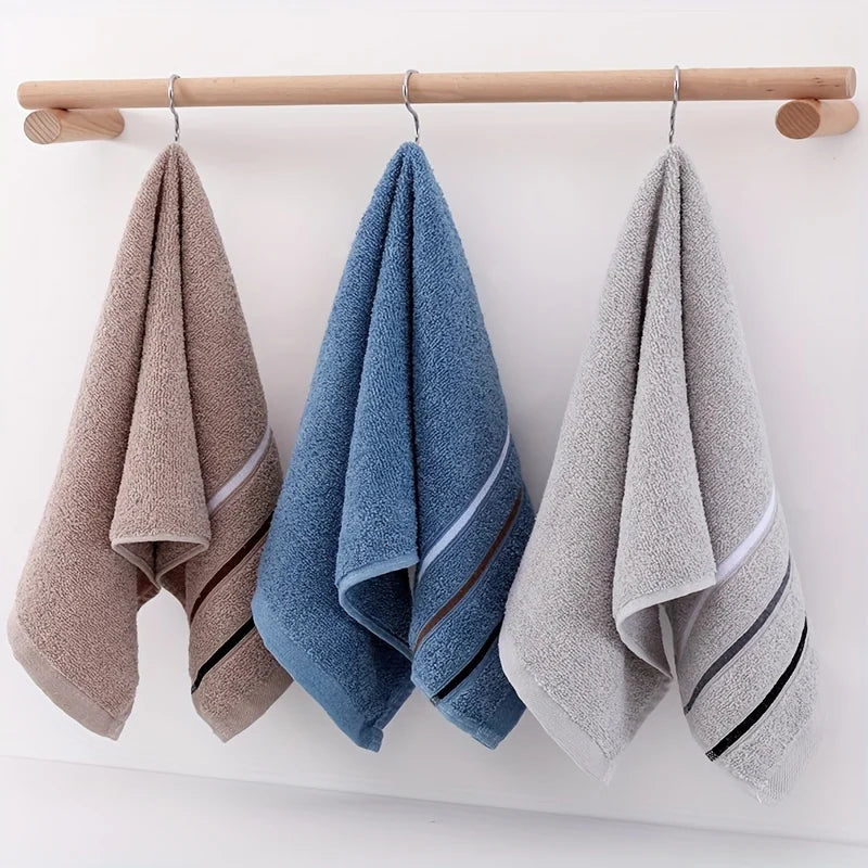 Washandjes met kleurrand – Vrolijk en stijlvol