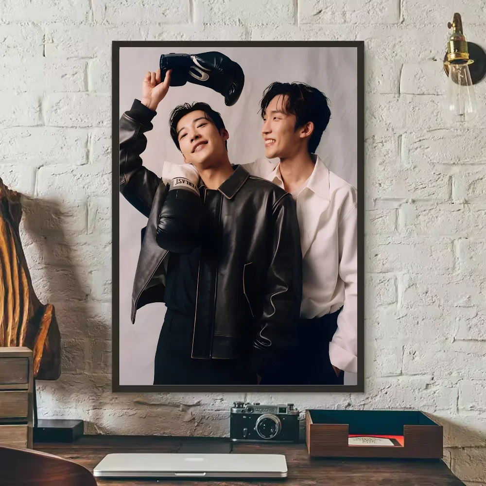 Posters met minimalistische architectuur