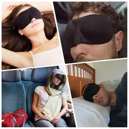 Slaapmasker met oordopjes inbegrepen