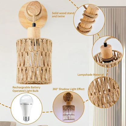 Wandlamp zonder kabels – Voor strak afgewerkte muren