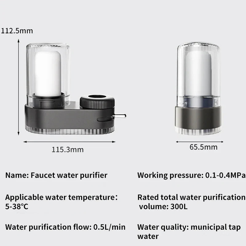 Waterfilter kraan met minimalistisch design – Stijlvol en compact