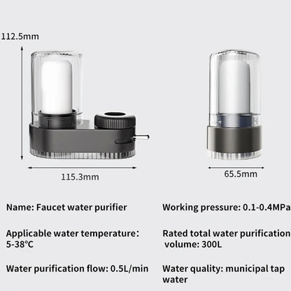 Waterfilter kraan met minimalistisch design – Stijlvol en compact