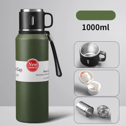 Thermosfles – Houdt drank urenlang warm of koud