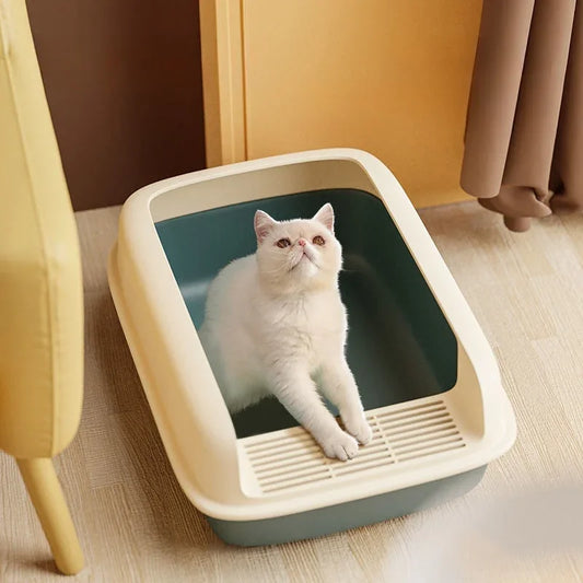 Kattenbak Action met vrolijk patroon – Leuk voor elk huis