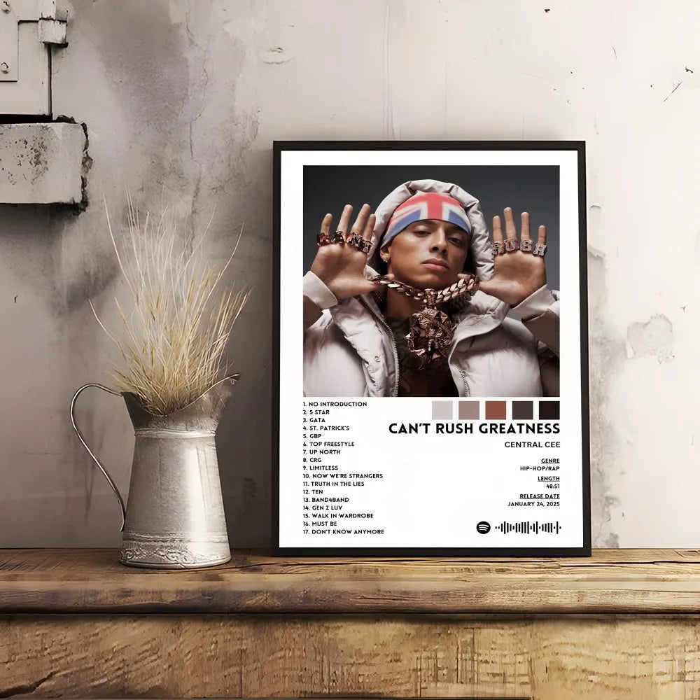 Posters met gouden accenten voor luxe sfeer