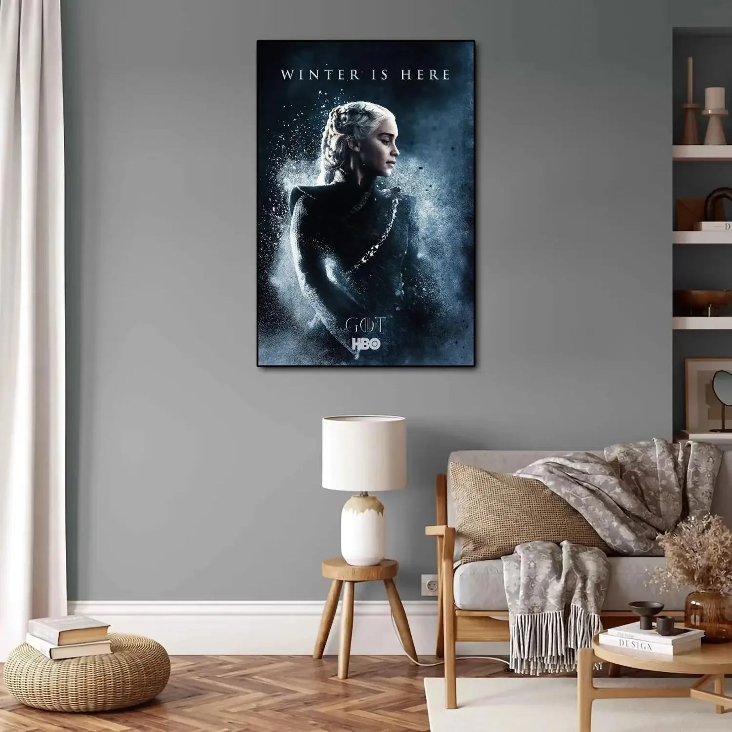 Poster met tekst over reizen