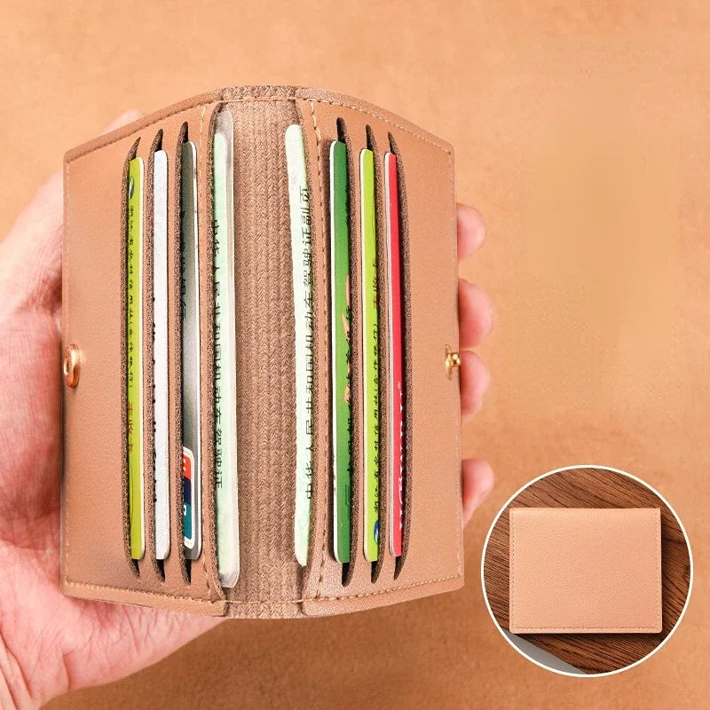 Kaart houder met ruimte voor muntgeld – 2-in-1 ontwerp