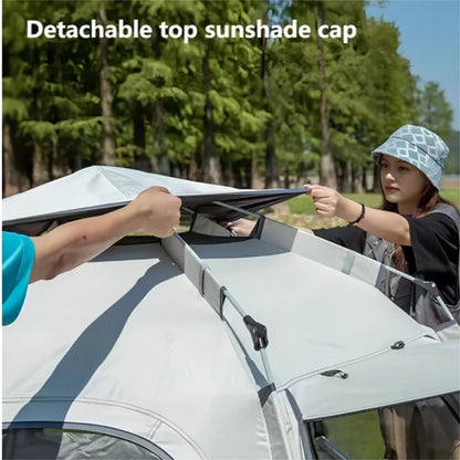 Camping tent met horren – Bescherming tegen muggen