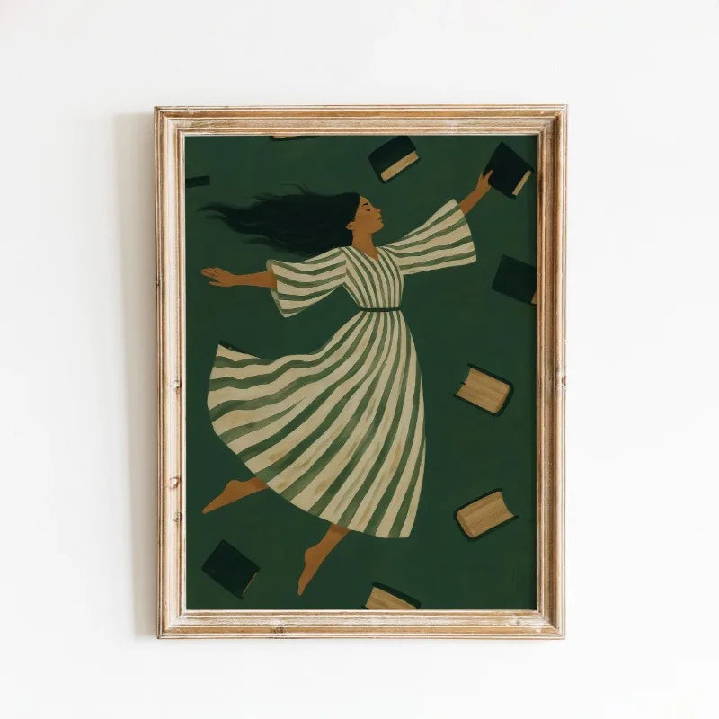 Kunstposter met klassiek werk