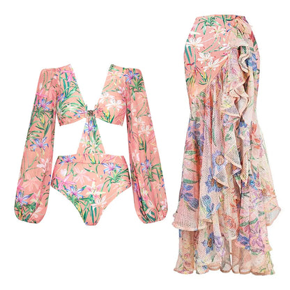 Badpak jurk met dierenprint – Trendy en speels