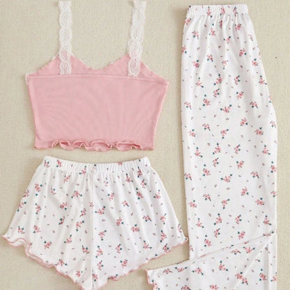 Dames pyjama winter met extra dikke stof