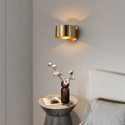 Kleine wandlamp op batterijen – Past in elke hoek