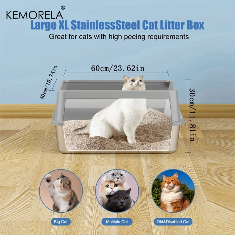 Kattenbak met slimme sensoren – Weet wanneer je moet legen