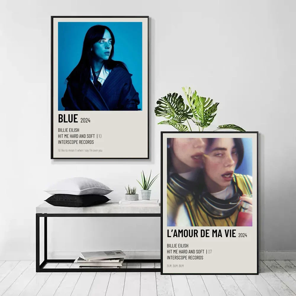 Poster van een cactus of andere plant