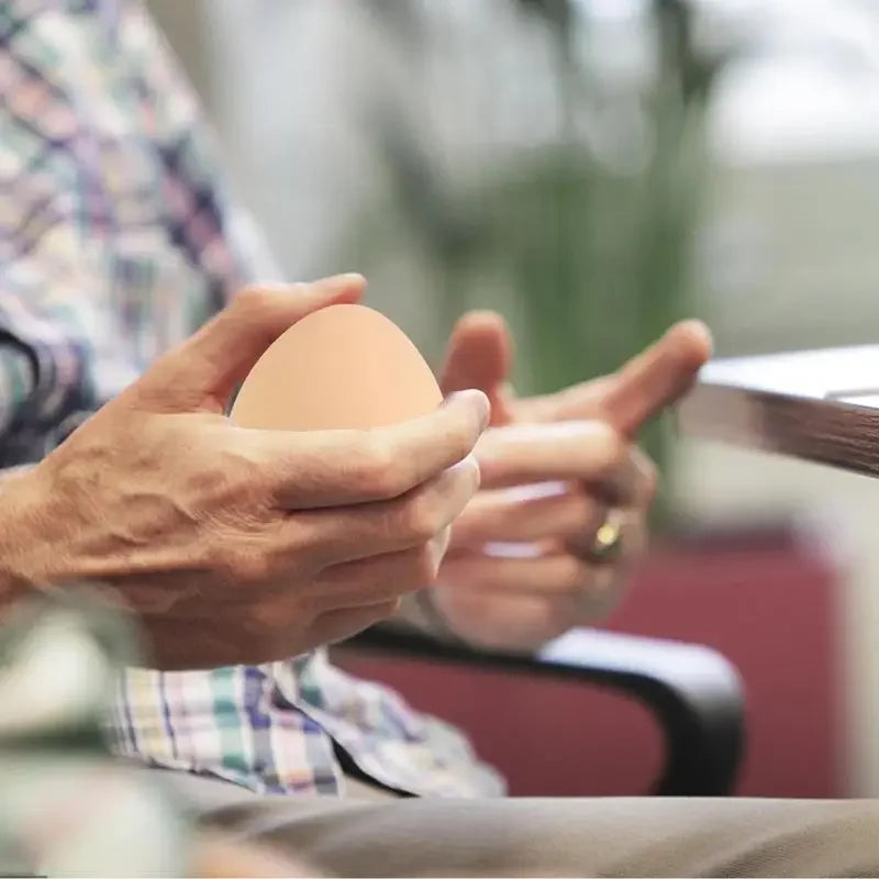 Zachte stress ball in siliconen uitvoering