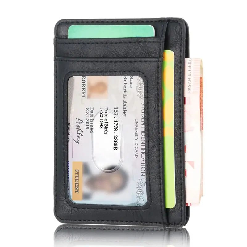 Pasjes houder met geborsteld staal – Sterk en elegant