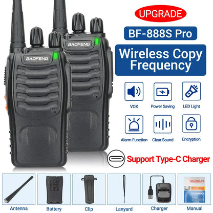 Walkie talkie Action in camouflagekleur