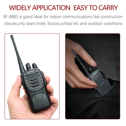 Walkie talkie met scanfunctie – Zoek beschikbare kanalen