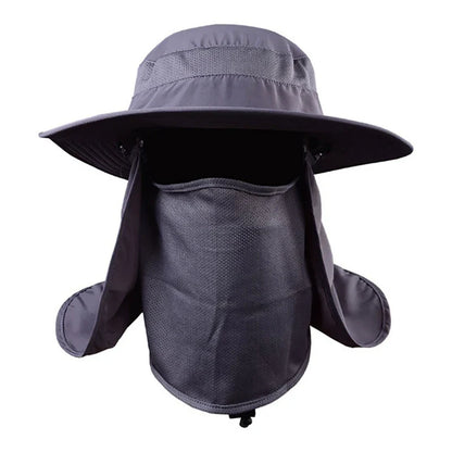 Jachthoed met mix van materialen en kleuren