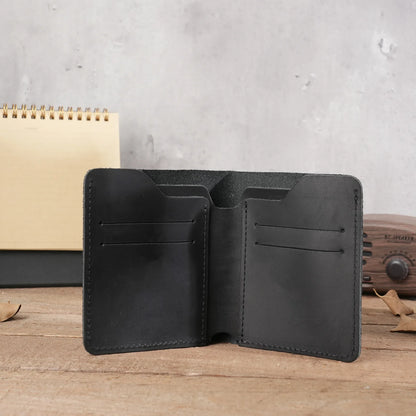 LV herenportemonnee zwart leer – Luxe basics