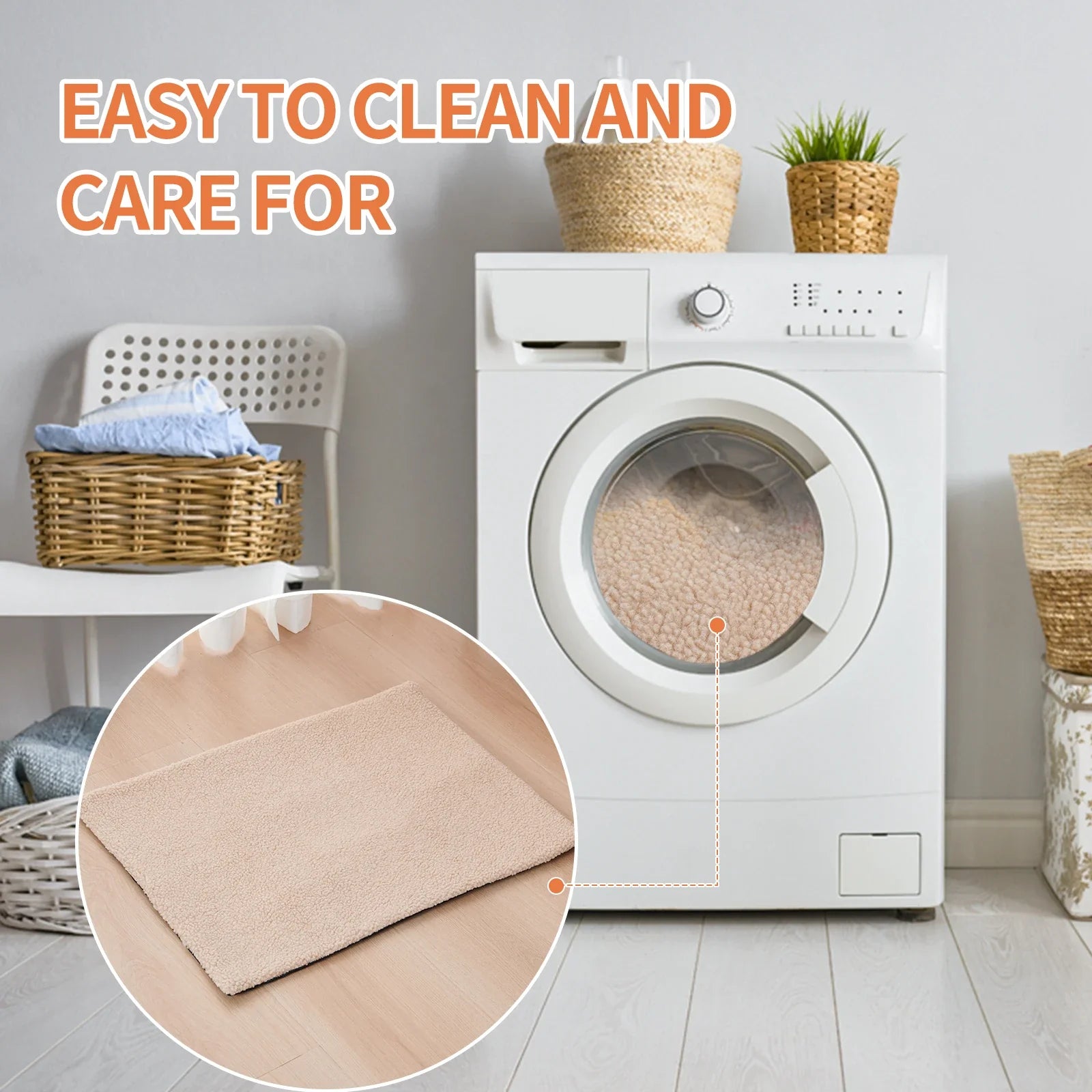 Kattenmand met zachte fleece binnenkant – Heerlijk nestje