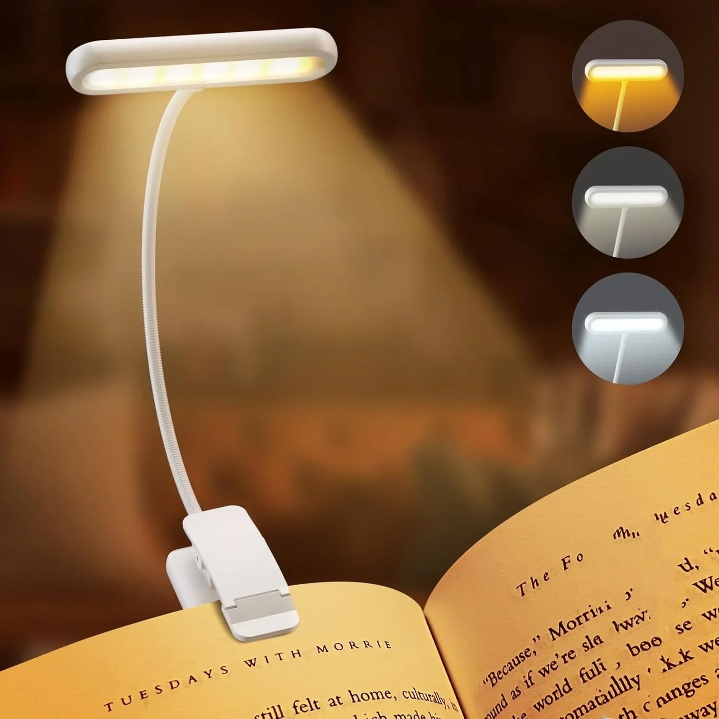 Lamp nachtkastje met houten voet – Natuurlijke charme