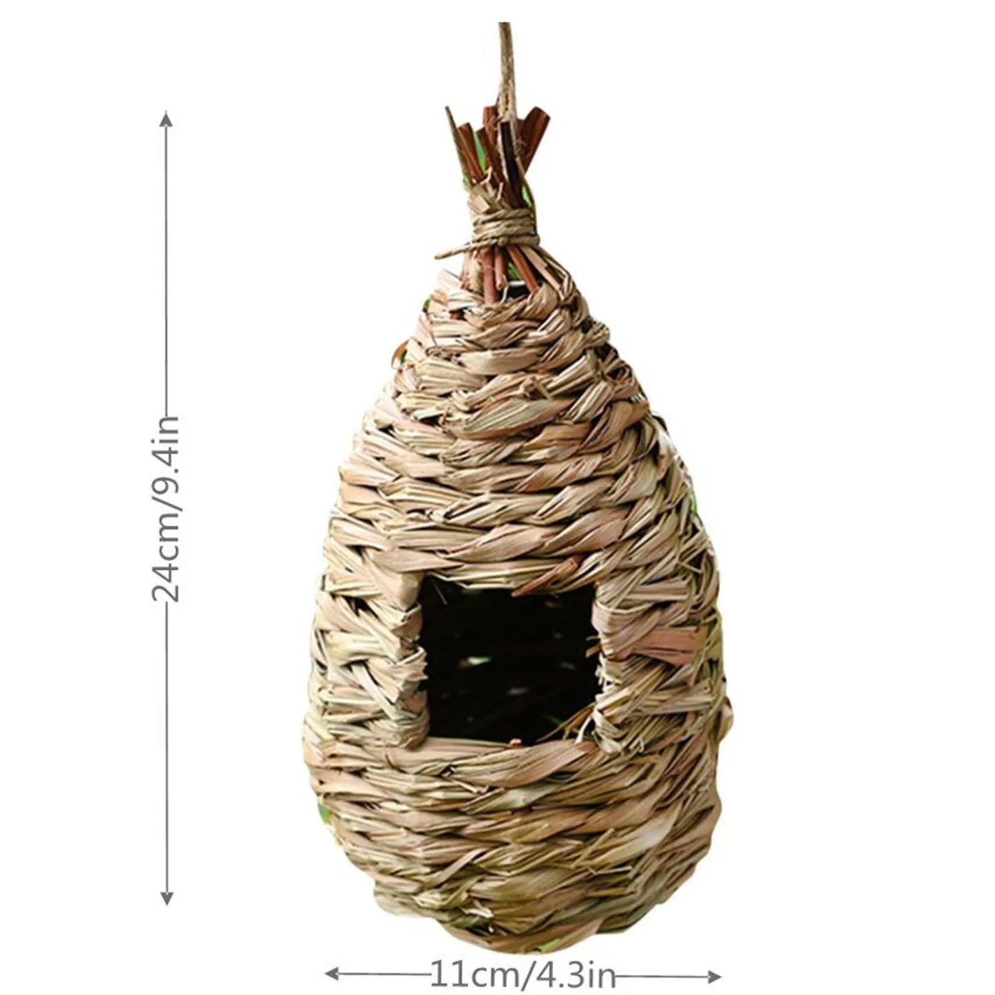 Vogelhuisje met zitstok – Voor makkelijk landen