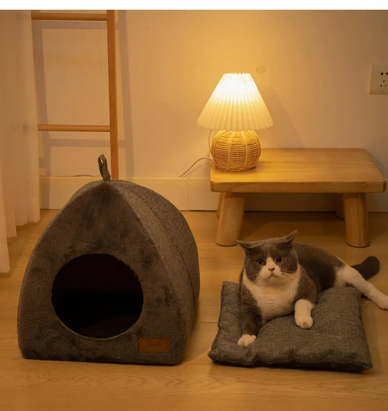 Kattenmand in mandvorm – Natuurlijk en decoratief