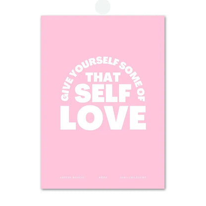 Abstracte poster in pasteltinten