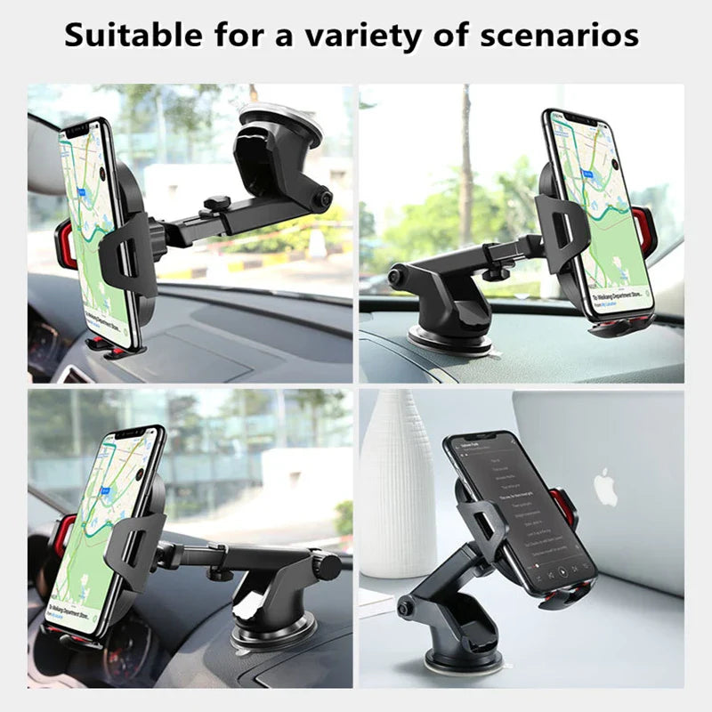 Compacte telefoonhouder auto – Minimalistisch en efficiënt