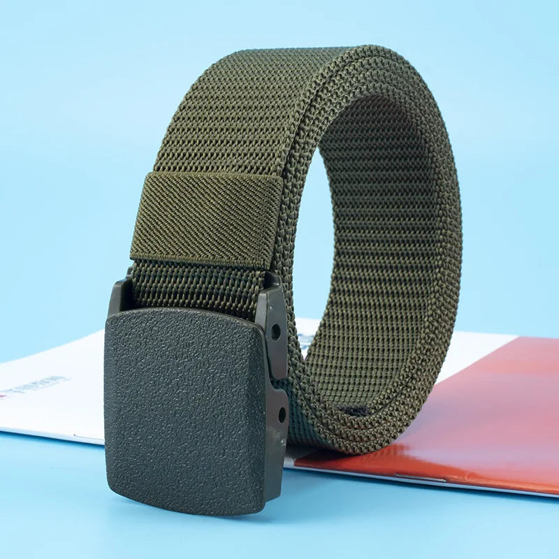 Riem heren met subtiele reliëfprint