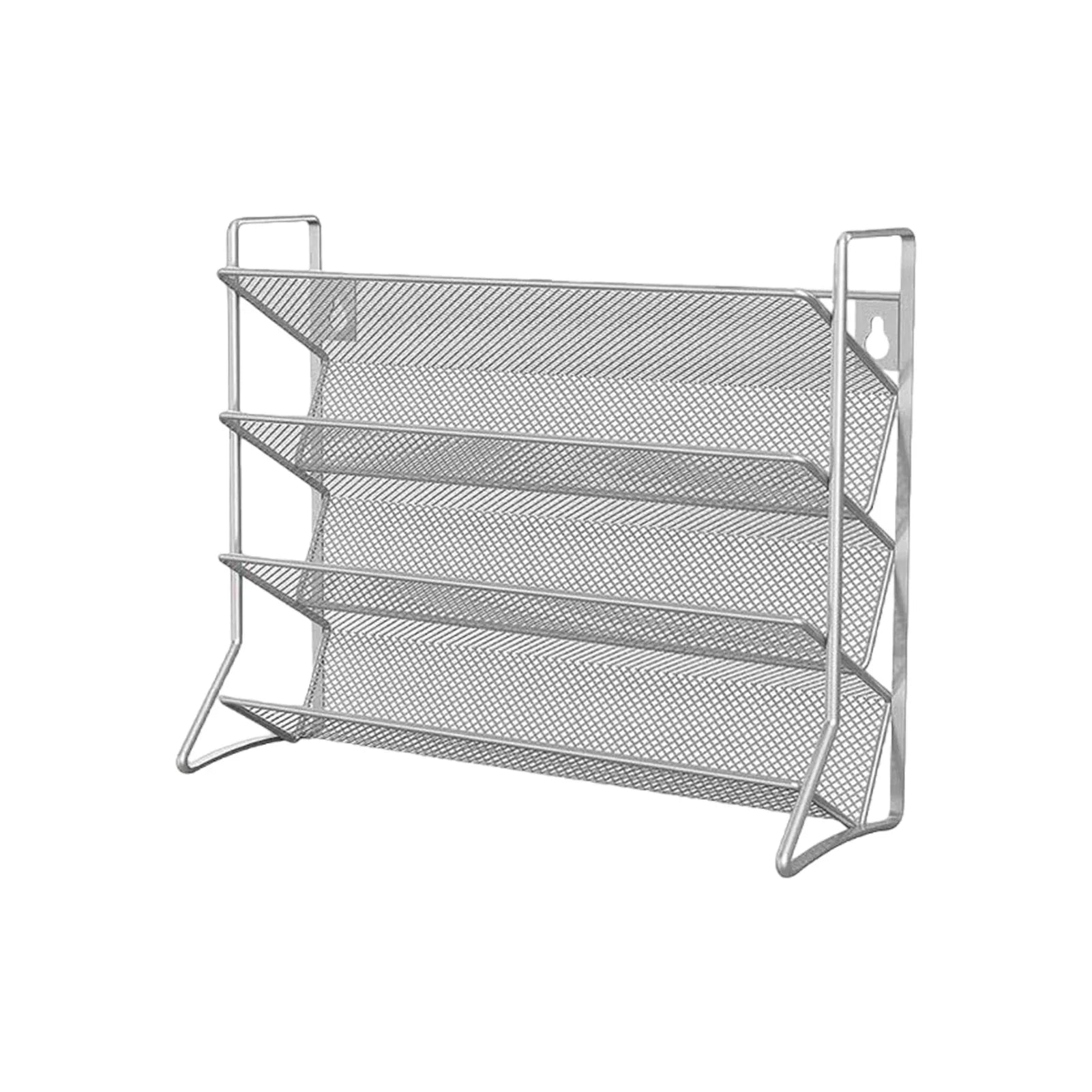 Wandgemonteerd kruidenrekje met zwart frame