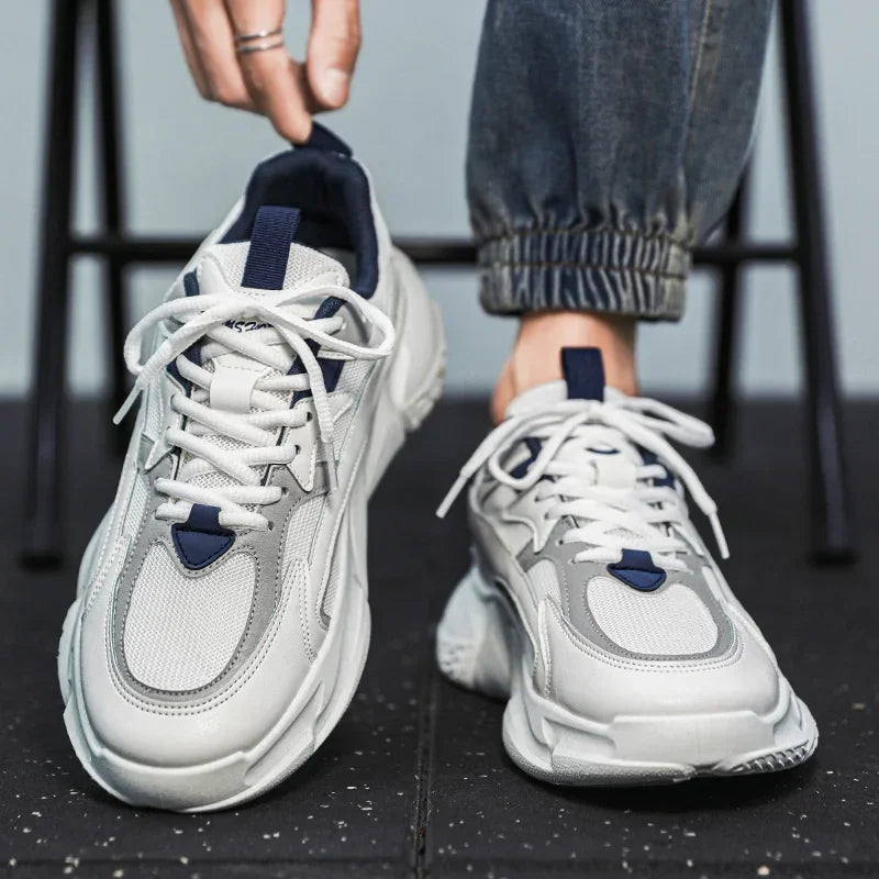 Sneakers voor heren met verkoelend ontwerp