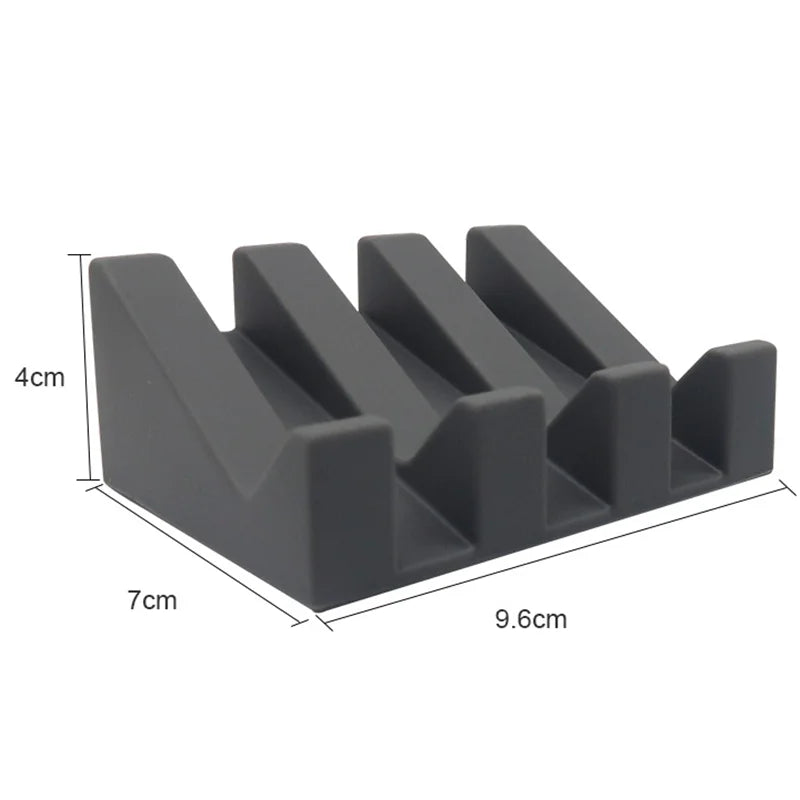 Zeep houder voor wastafelrand – Compact en netjes