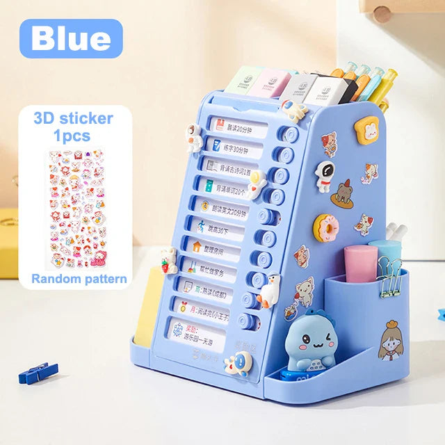 Desk organizer met ruimte voor laptop en tablet