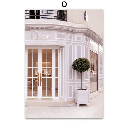 Posterstore decoratie in neutrale tinten