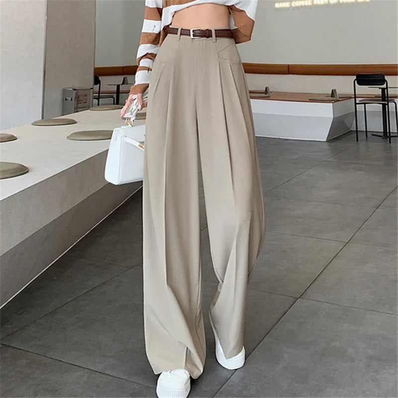 C&A linnen broek dames in beige – Natuurlijke uitstraling