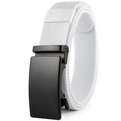 Riem heren met fijne gesp in matte afwerking