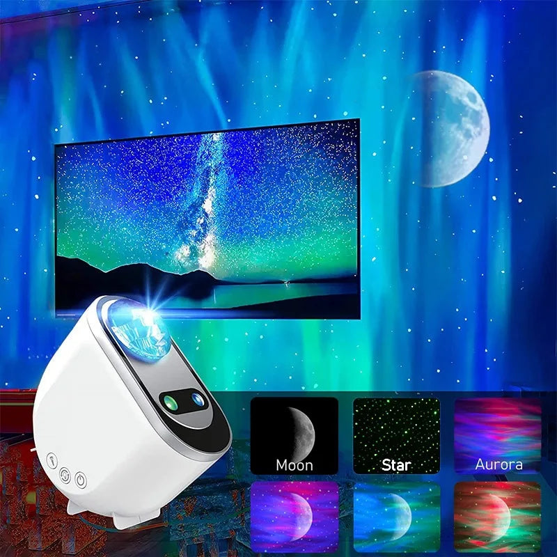 Kinderkamer projector lamp met sterren
